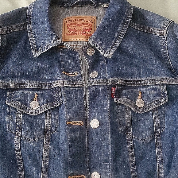 Levi Denim " Trucker" jacket - Picture 1 of 8